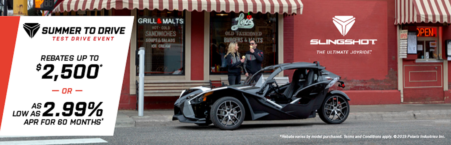 Slingshot: Summer to Drive Test Drive Event